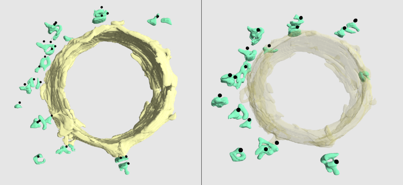 Picking non-globular particles by tweaking the minimum separation parameter